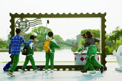 江苏苏州：阳澄湖畔风